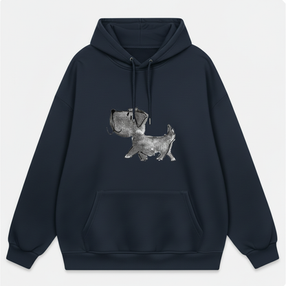 Watercolor Dachshund Graphic Hoodie H1005
