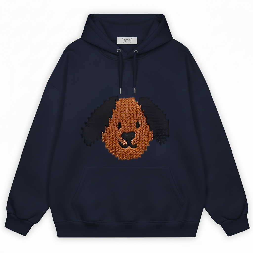 Pixel Art Dog Hoodie H1028