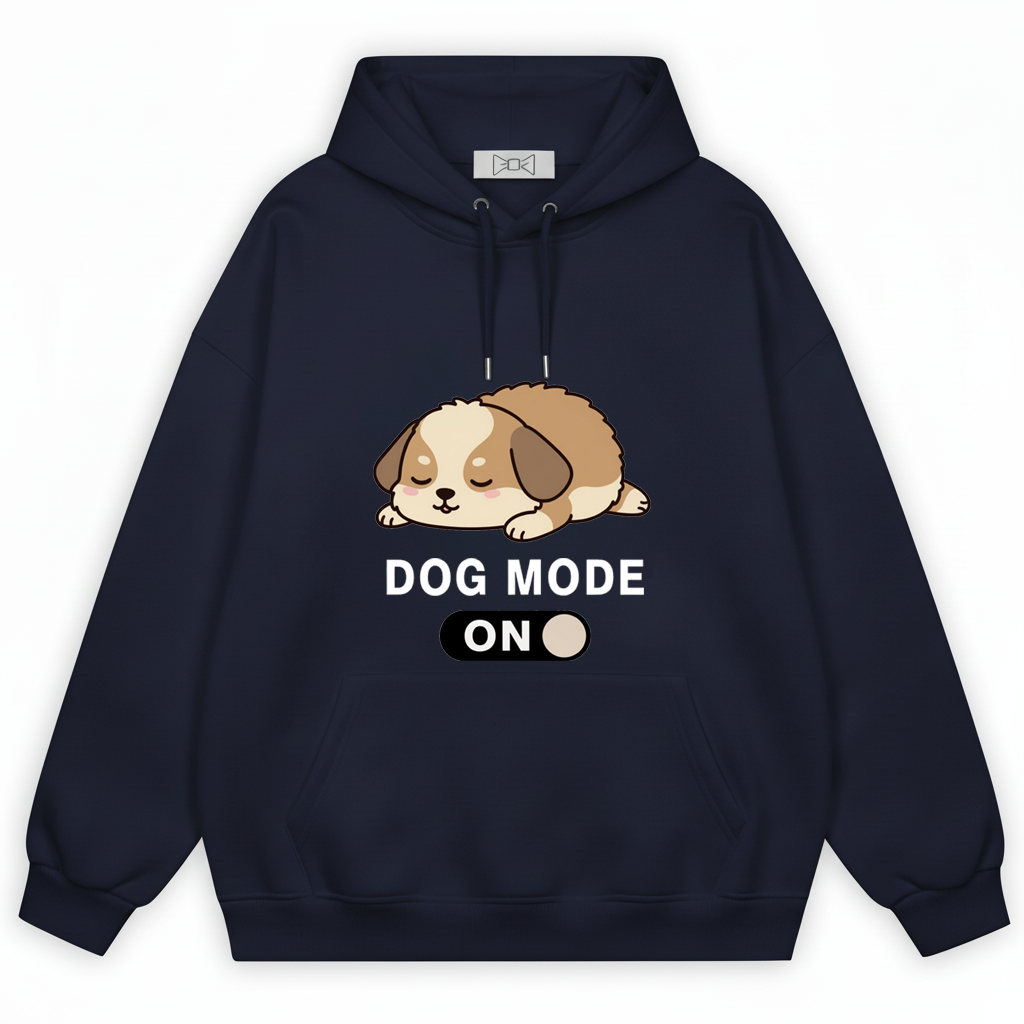Dog Mode On Sleeping Puppy Funny Hoodie H1081
