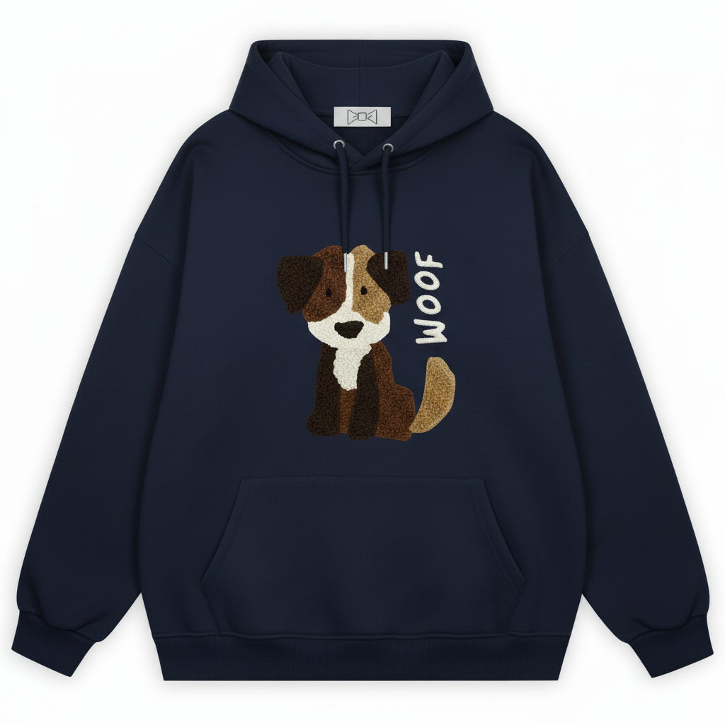 Border Collie Puppy Hoodie H1050