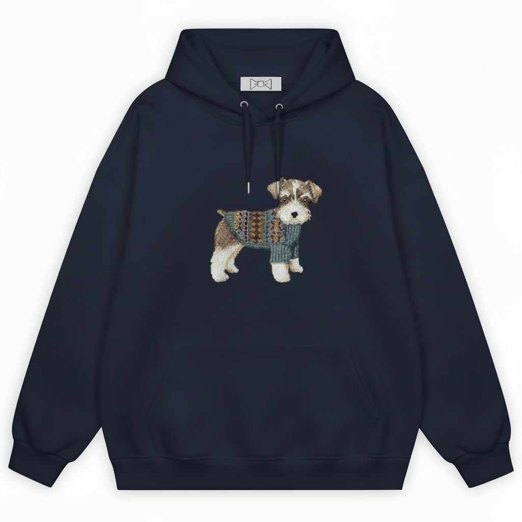 Cocker Spaniel Patchwork Hoodie H1030