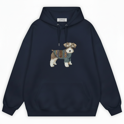 Cocker Spaniel Patchwork Hoodie H1030