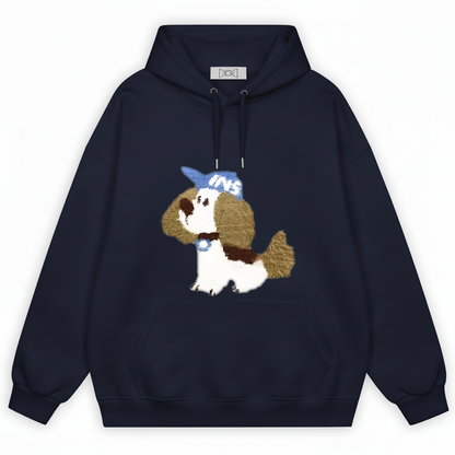 Baseball Puppy Hoodie H1047