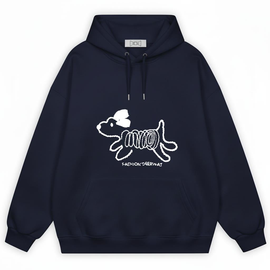 Fashion Deerway Spring Dog Doodle Hoodie H1077