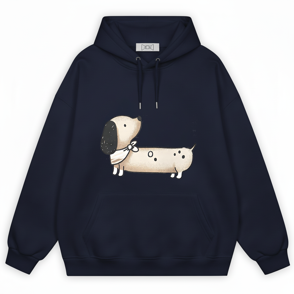 Cute Long Dachshund Dog Hoodie H1037