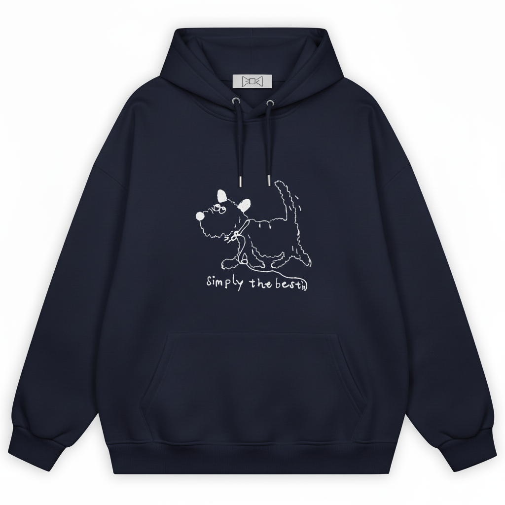 Simply The Best Running Terrier Hoodie H1062