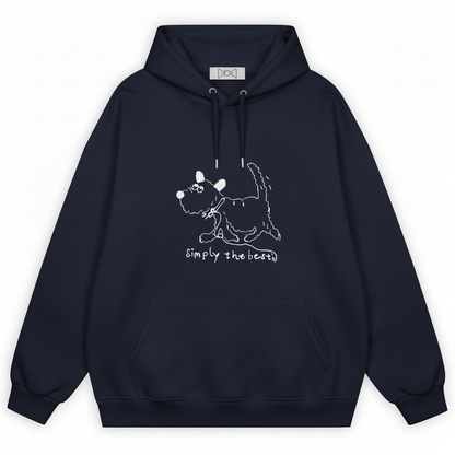Simply The Best Running Terrier Hoodie H1062