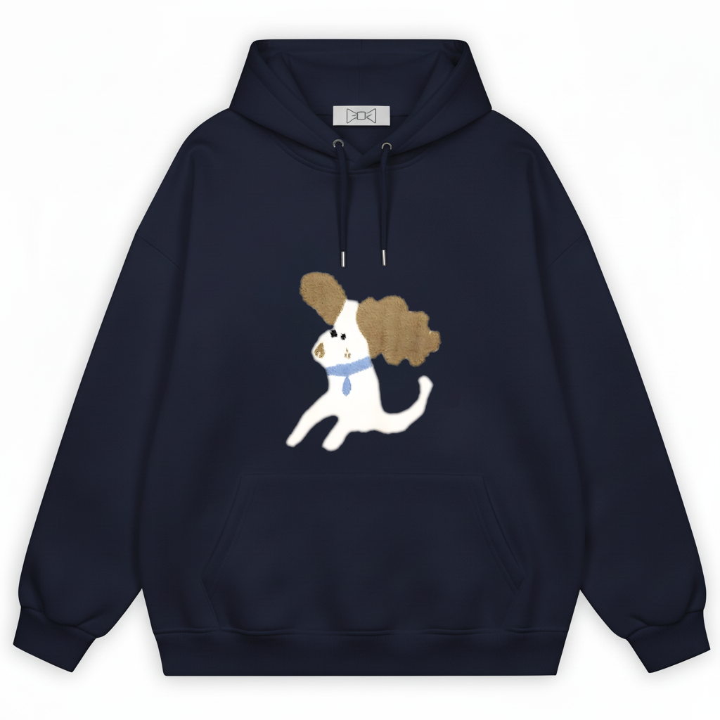 Pixel Art Beagle Puppy Hoodie H1036