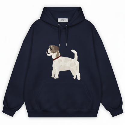 Pixel Art Beagle Dog Hoodie H1034
