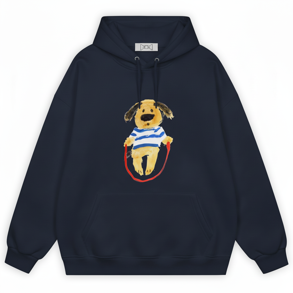 Jump Rope Dog Hoodie H1016