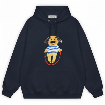Jump Rope Dog Hoodie H1016