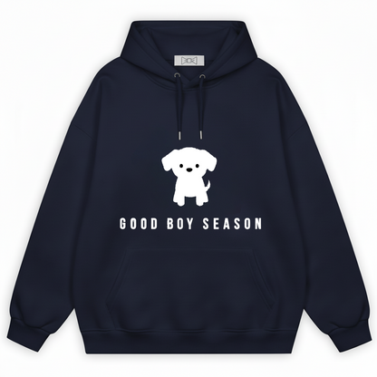 Good Boy Season Puppy Silhouette Hoodie H1080