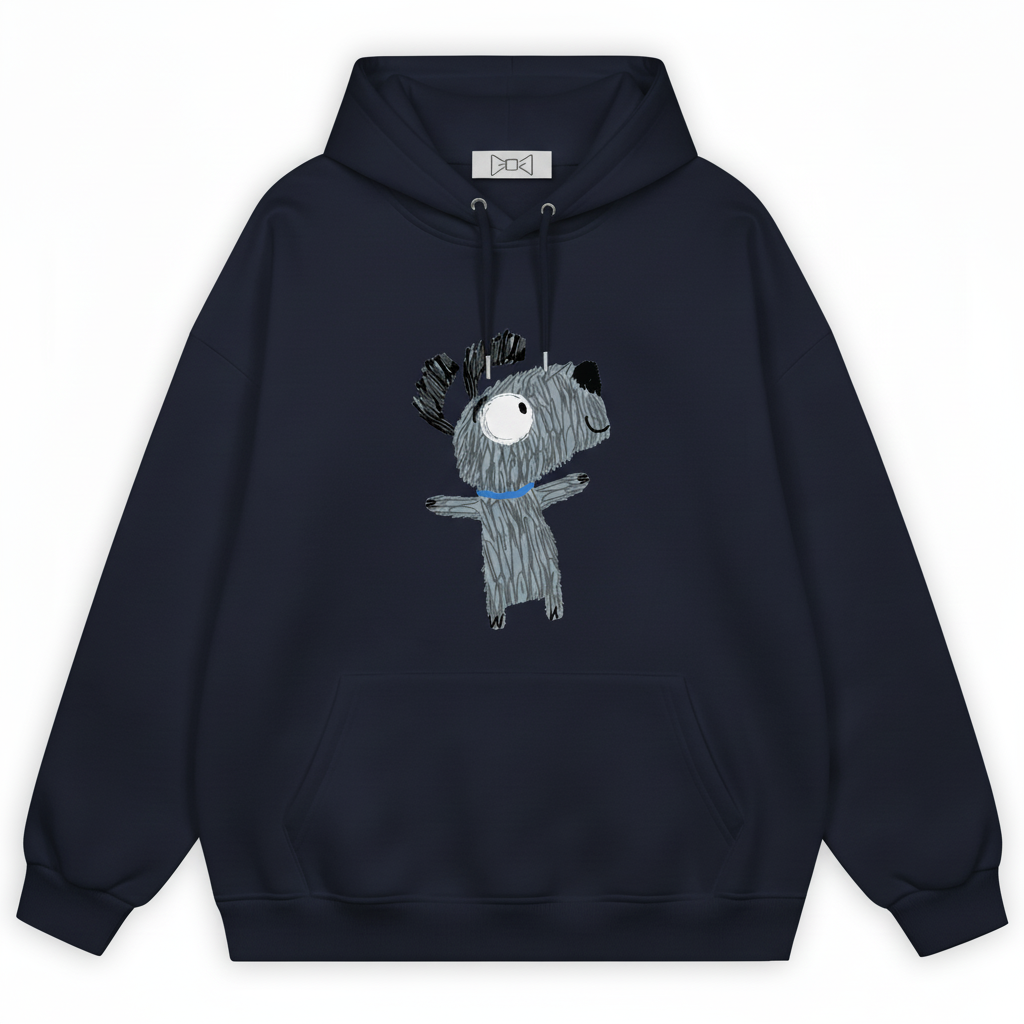 Funny Sketchy Dog Hoodie H1011