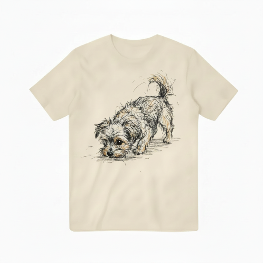 Cream Beige T-Shirt