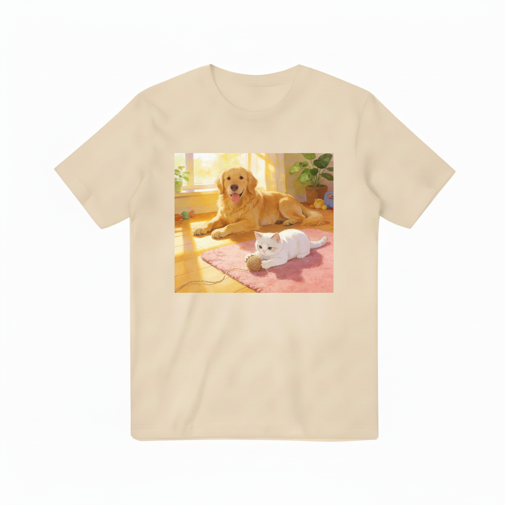 Cream Beige T-shirt