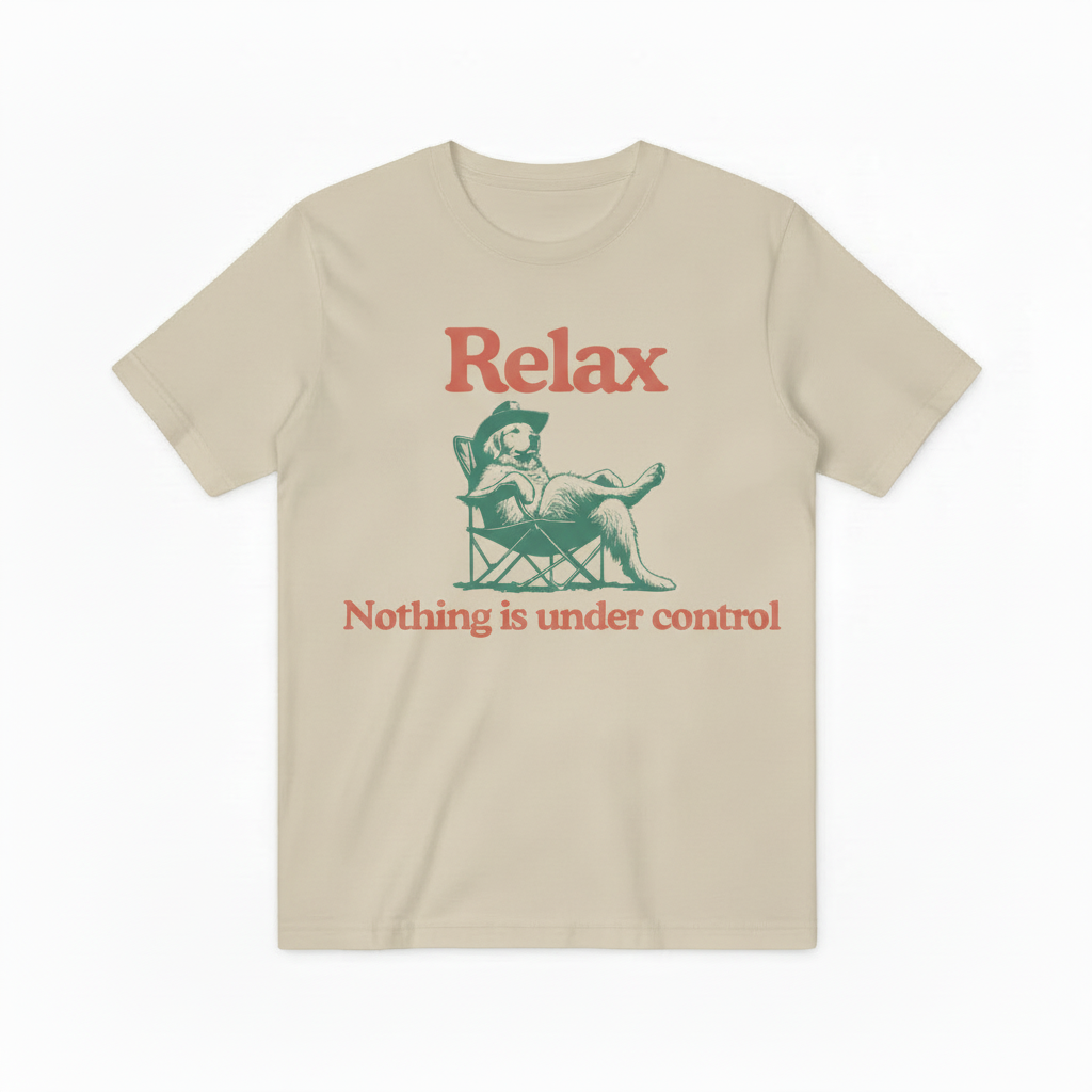 Cream Relax Tee