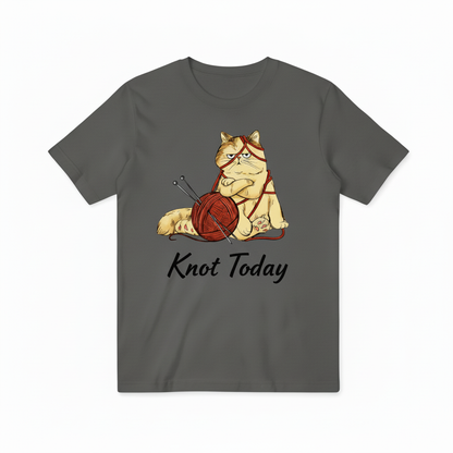 Dark Gray Knot Today T-shirt