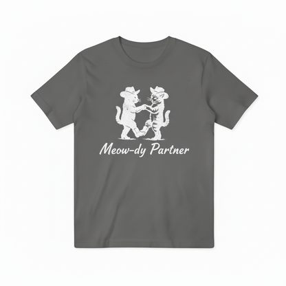 Dark Gray Meow-dy Partner T-shirt