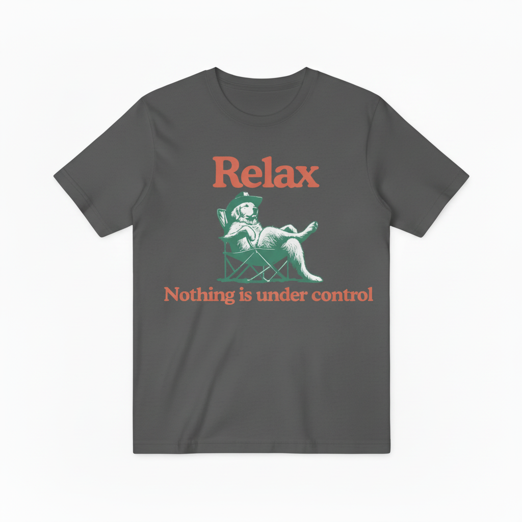 Dark Gray Relax Tee