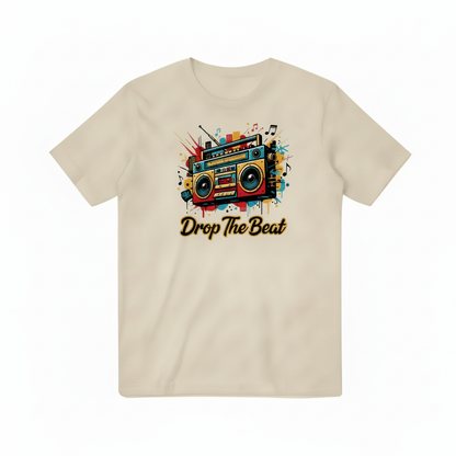 Drop The Beat Beige T-shirt