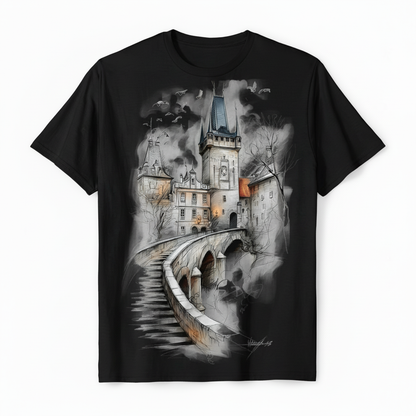 European Castle Bridge Design - Black