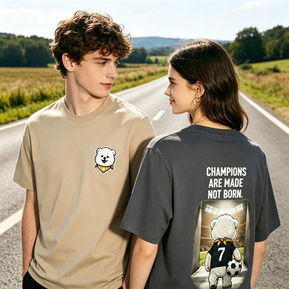 Champions Are Made Cute Dog Tee