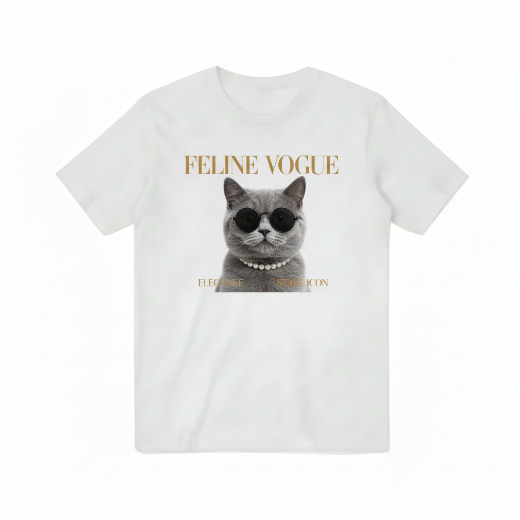 FELINE VOGUE猫咪T恤