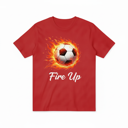 Fire Up Soccer Red T-shirt