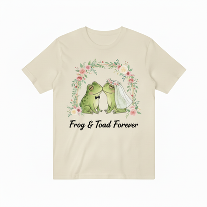 Frog & Toad Forever 米黄色T恤