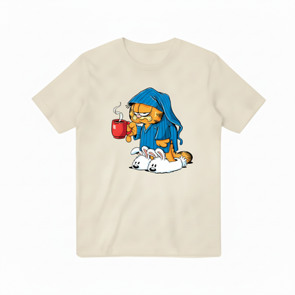 Garfield Coffee Cream Beige T-Shirt
