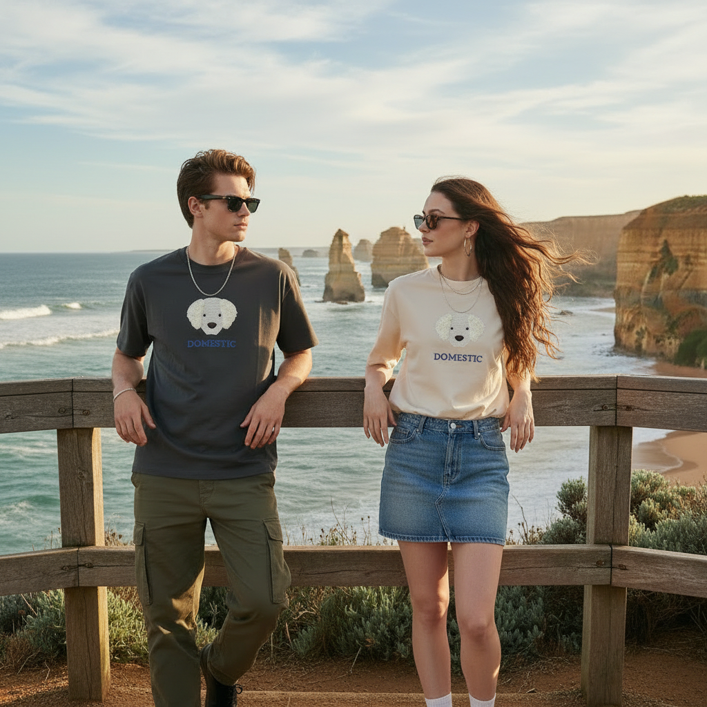 Great Ocean Road leaning pose