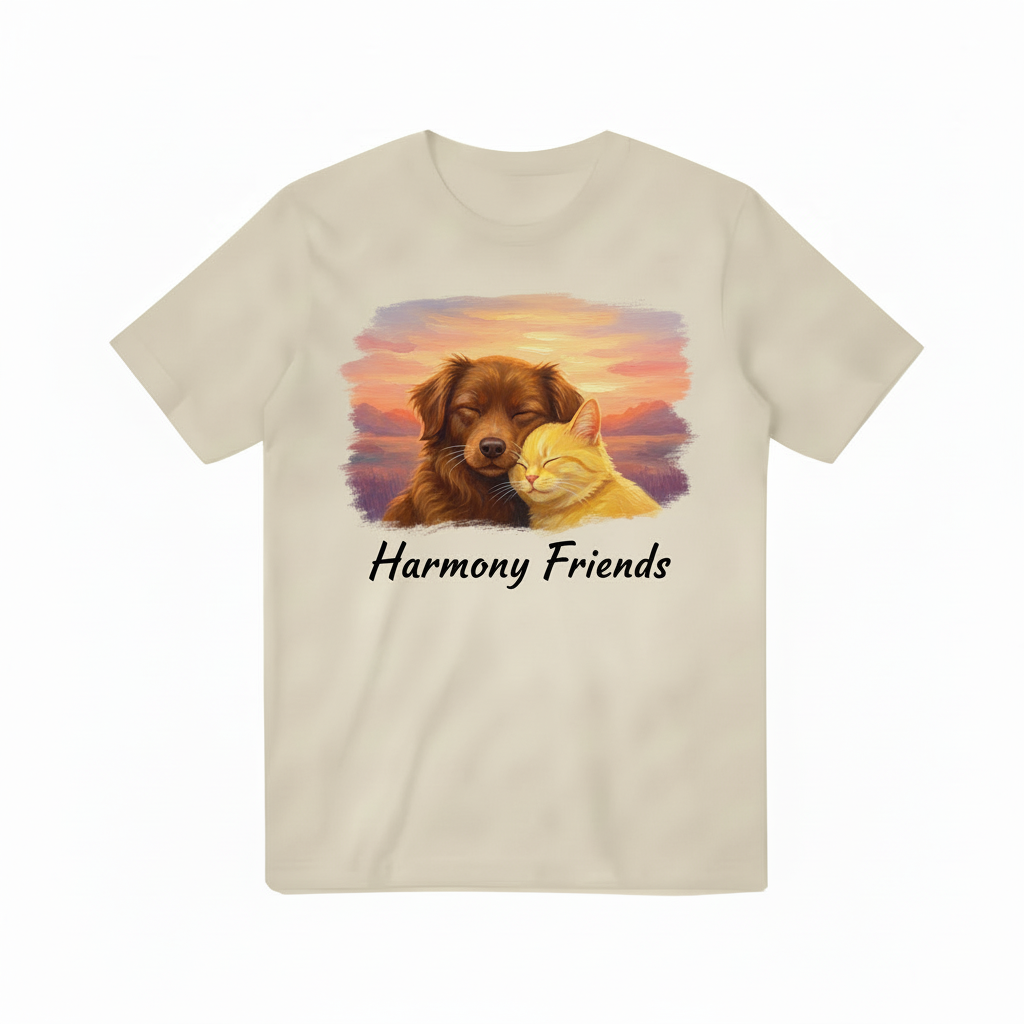 Harmony Friends Beige T-shirt