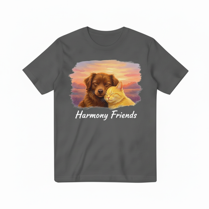 Harmony Friends Dark Gray T-shirt