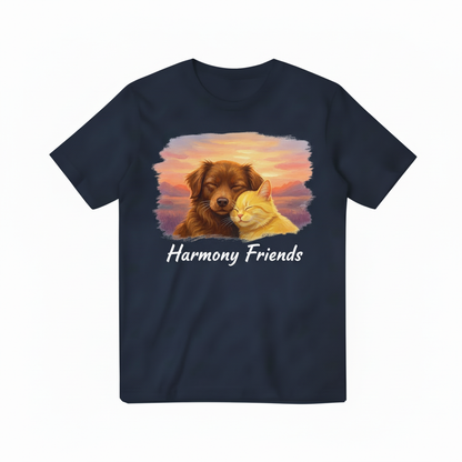 Harmony Friends Navy Blue T-shirt