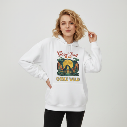 "Fetch This" Funny Rebel Dog Car Graphic Hoodie H1153
