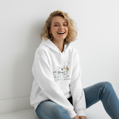 Chef Dog Funny Graphic Hoodie H1149