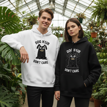 "Dog Hair Don't Care" Funny Monster Dog Hoodie H1126