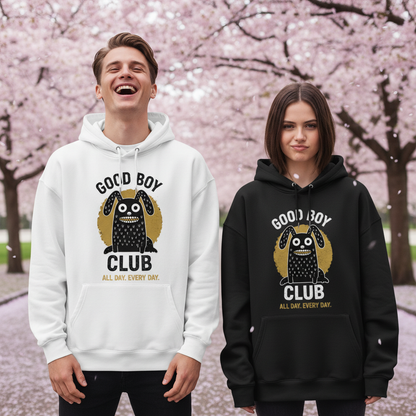 Good Boy Club Funny Monster Dog Graphic Hoodie H1124
