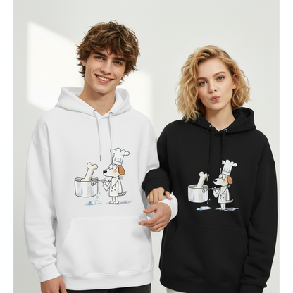 Chef Dog Funny Graphic Hoodie H1149