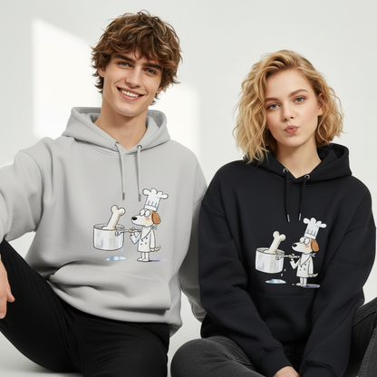 Chef Dog Funny Graphic Hoodie H1149