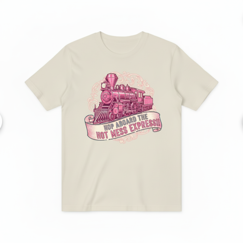 Hot Mess Express Train Design - Beige