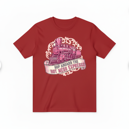 Hot Mess Express Train Design - Red