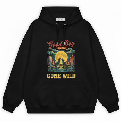 "Fetch This" Funny Rebel Dog Car Graphic Hoodie H1153