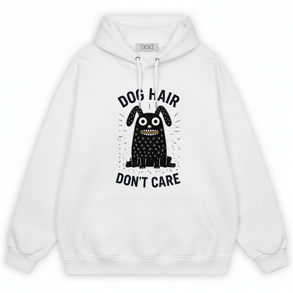 "Dog Hair Don't Care" Funny Monster Dog Hoodie H1126