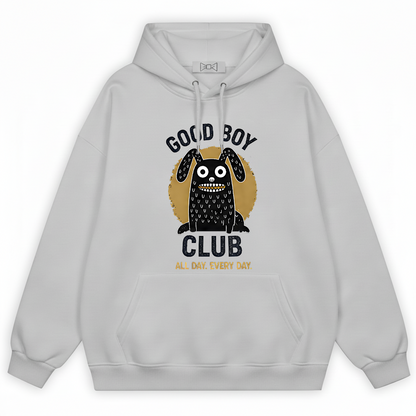 Good Boy Club Funny Monster Dog Graphic Hoodie H1124