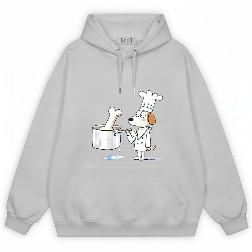 Chef Dog Funny Graphic Hoodie H1149