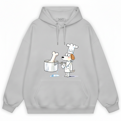Chef Dog Funny Graphic Hoodie H1149