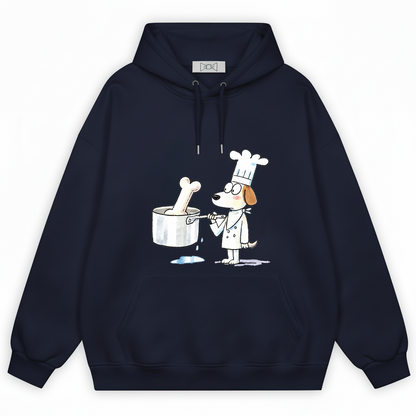 Chef Dog Funny Graphic Hoodie H1149