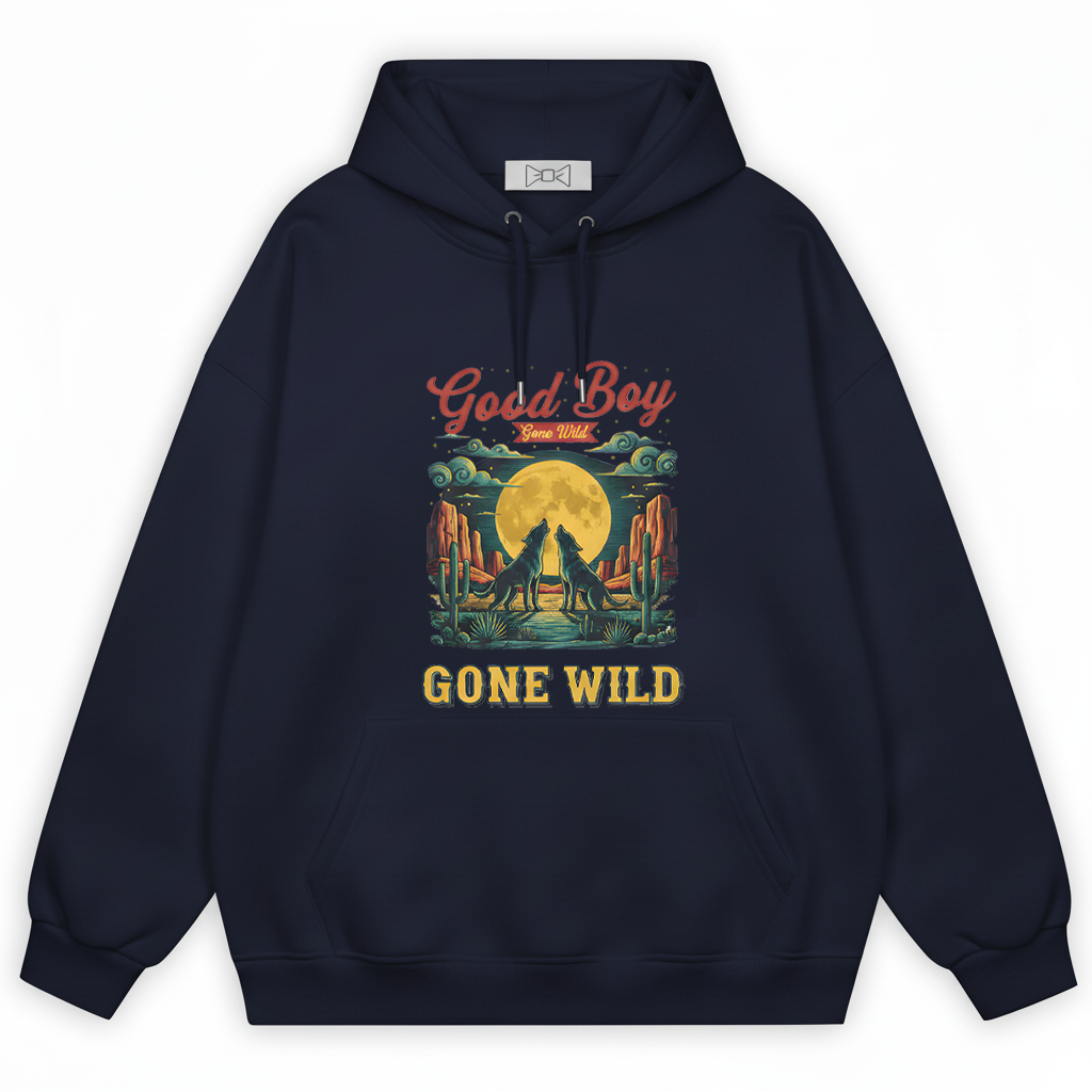 "Fetch This" Funny Rebel Dog Car Graphic Hoodie H1153