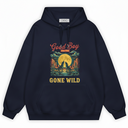 "Fetch This" Funny Rebel Dog Car Graphic Hoodie H1153